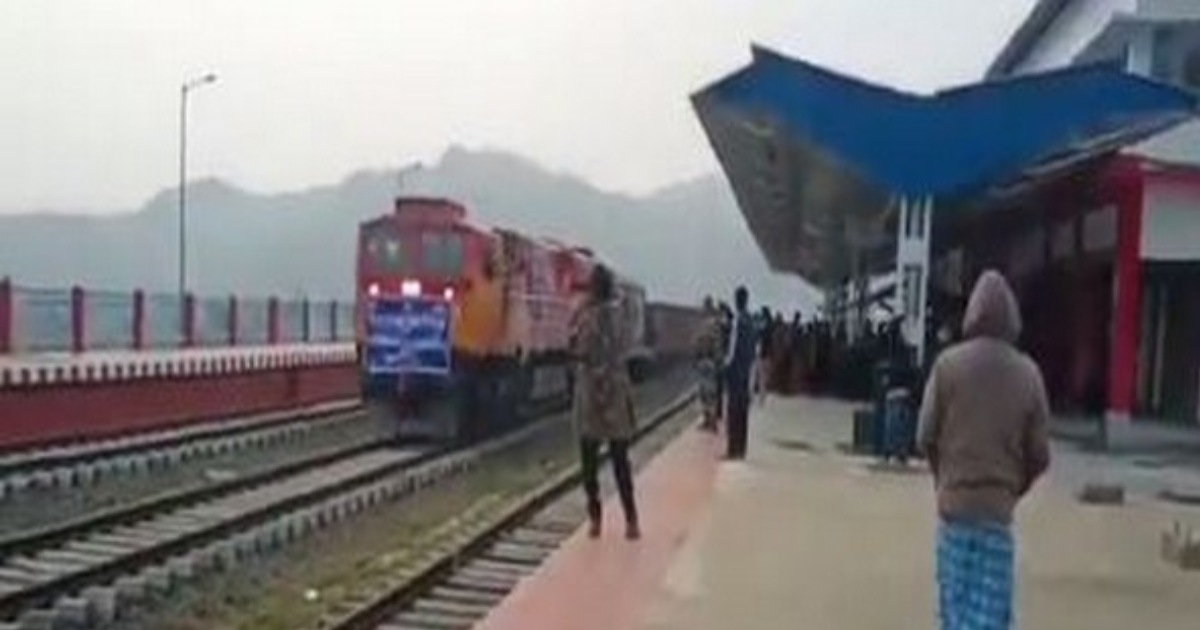 First goods train reaches Manipur, PM Modi says this will enhance state's commerce